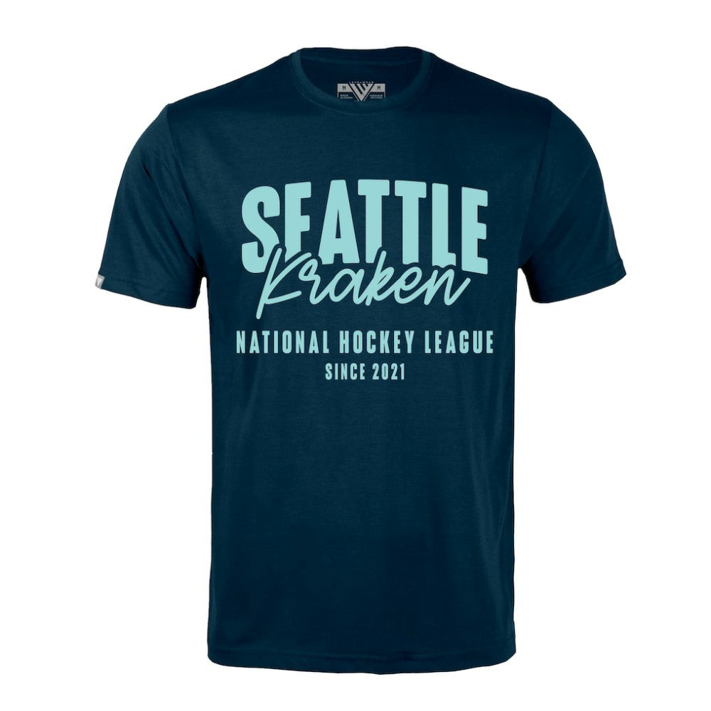 Seattle Kraken Levelwear Richmond Response T-Shirt - Deep Sea Blue - NHL