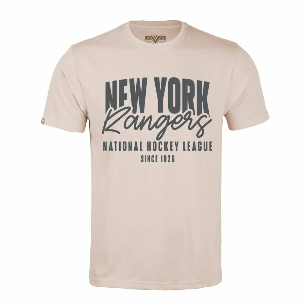 New York Rangers Levelwear Richmond Response T-Shirt - Khaki - NHL