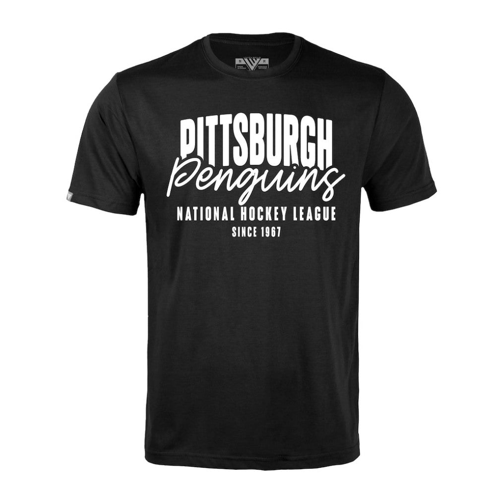 Pittsburgh Penguins Levelwear Richmond Response T-Shirt - Black - NHL