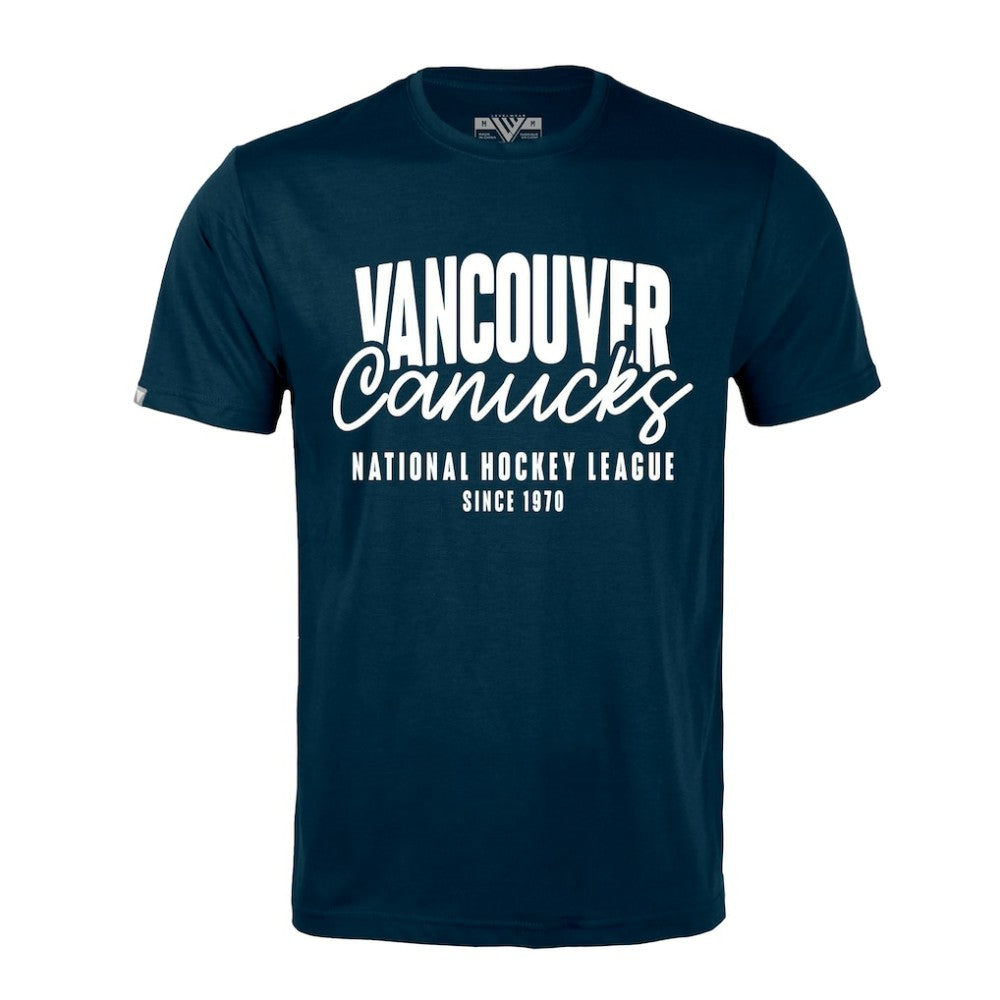 Vancouver Canucks Levelwear Richmond Response T-Shirt - Navy - NHL
