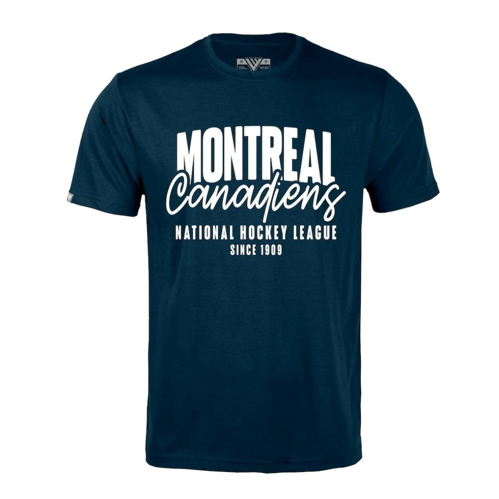 Montreal Canadiens Levelwear Richmond Response T-Shirt - Navy - NHL