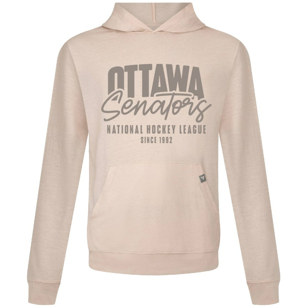 Ottawa Senators Levelwear Relay Response Pullover Hoodie - Khaki - NHL