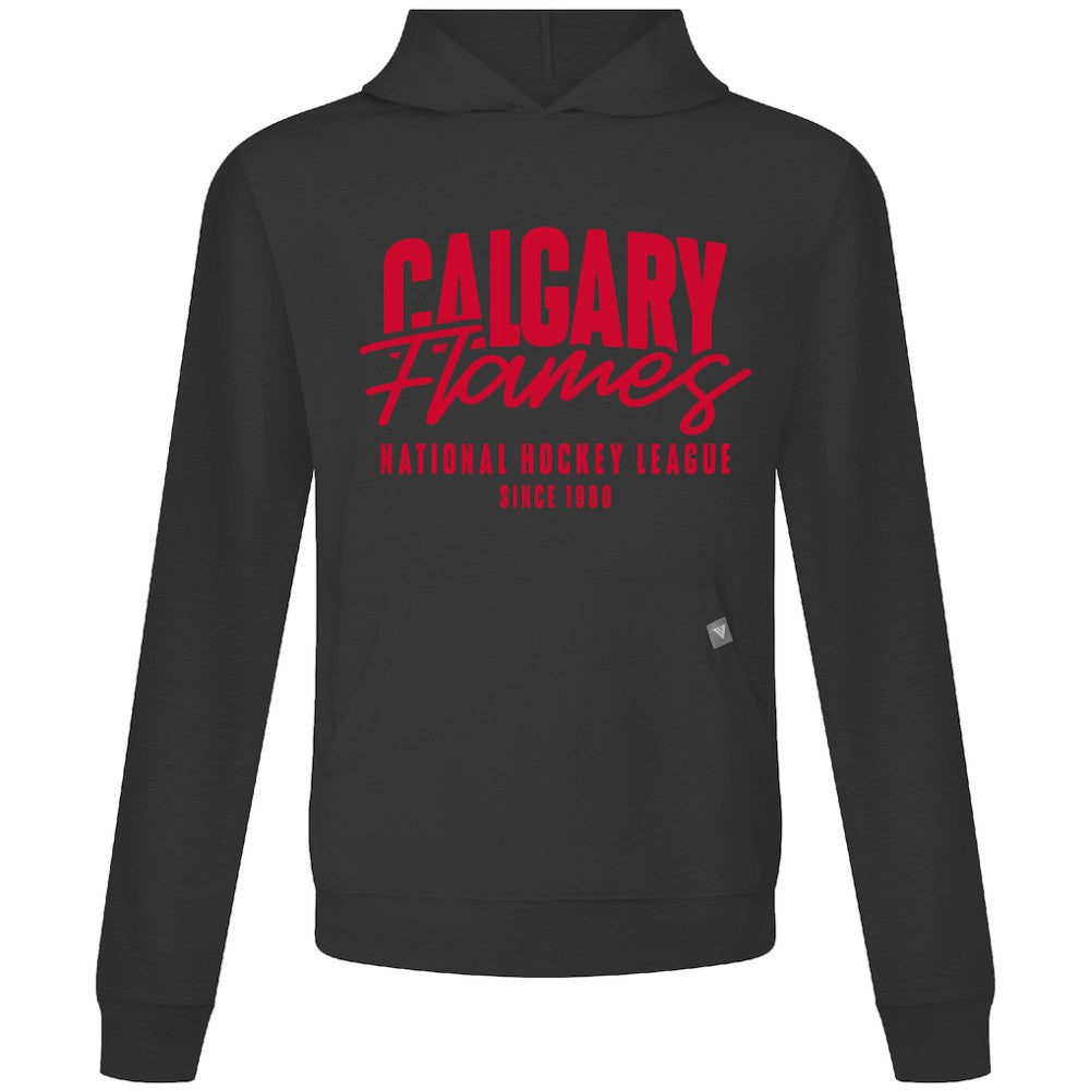 Calgary Flames Levelwear Relay Response Pullover Hoodie - Black - NHL