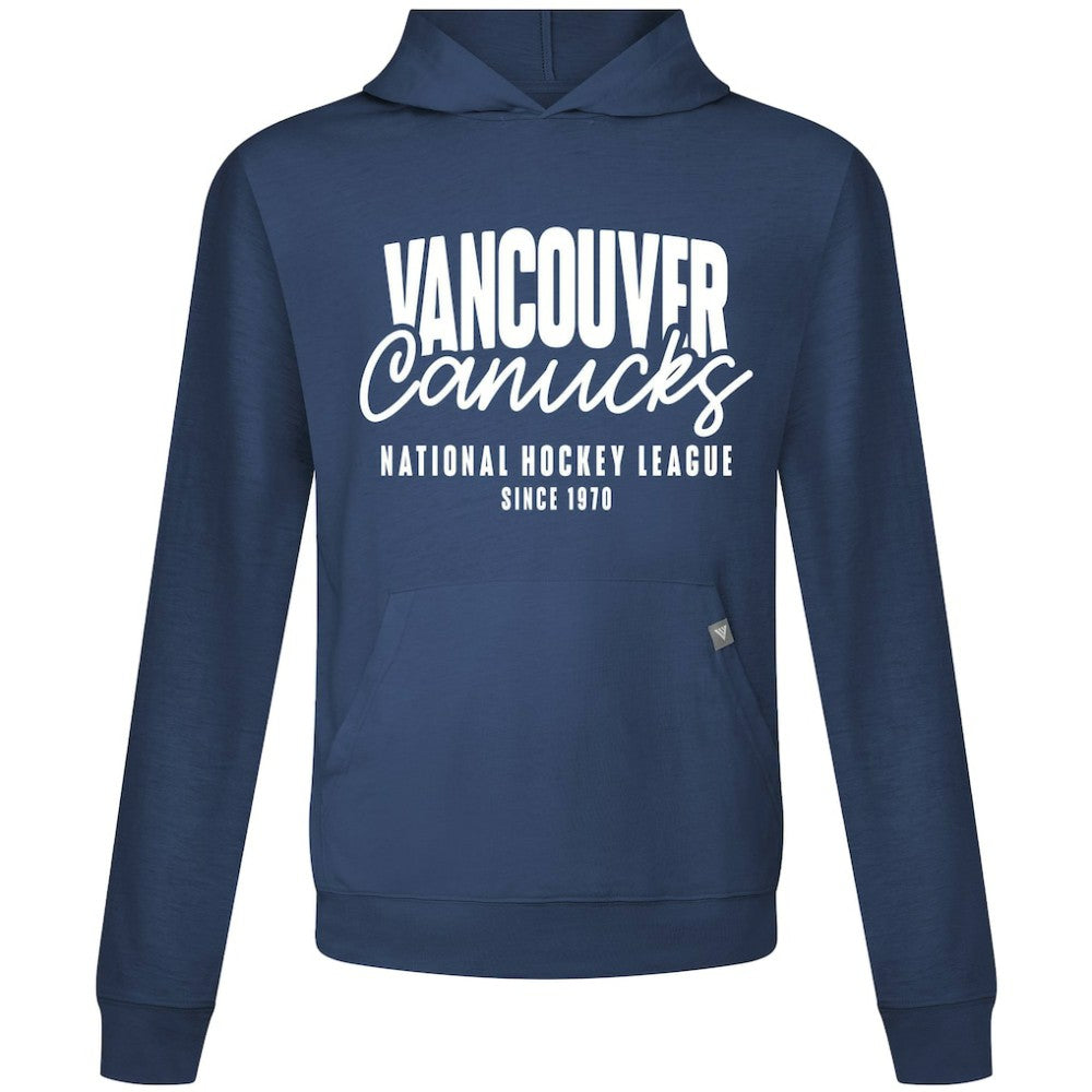 Vancouver Canucks Levelwear Relay Response Pullover Hoodie - Navy - NHL