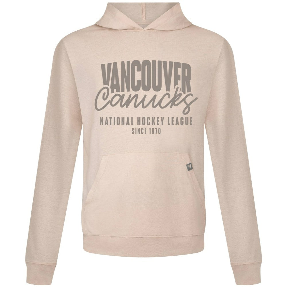 Vancouver Canucks Levelwear Relay Response Pullover Hoodie - Khaki - NHL