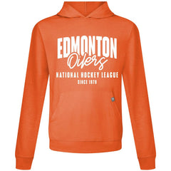 Edmonton Oilers Levelwear Relay Response Pullover Hoodie - Orange - NHL