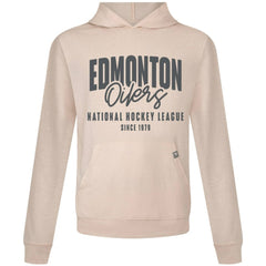 Edmonton Oilers Levelwear Relay Response Pullover Hoodie - Khaki - NHL