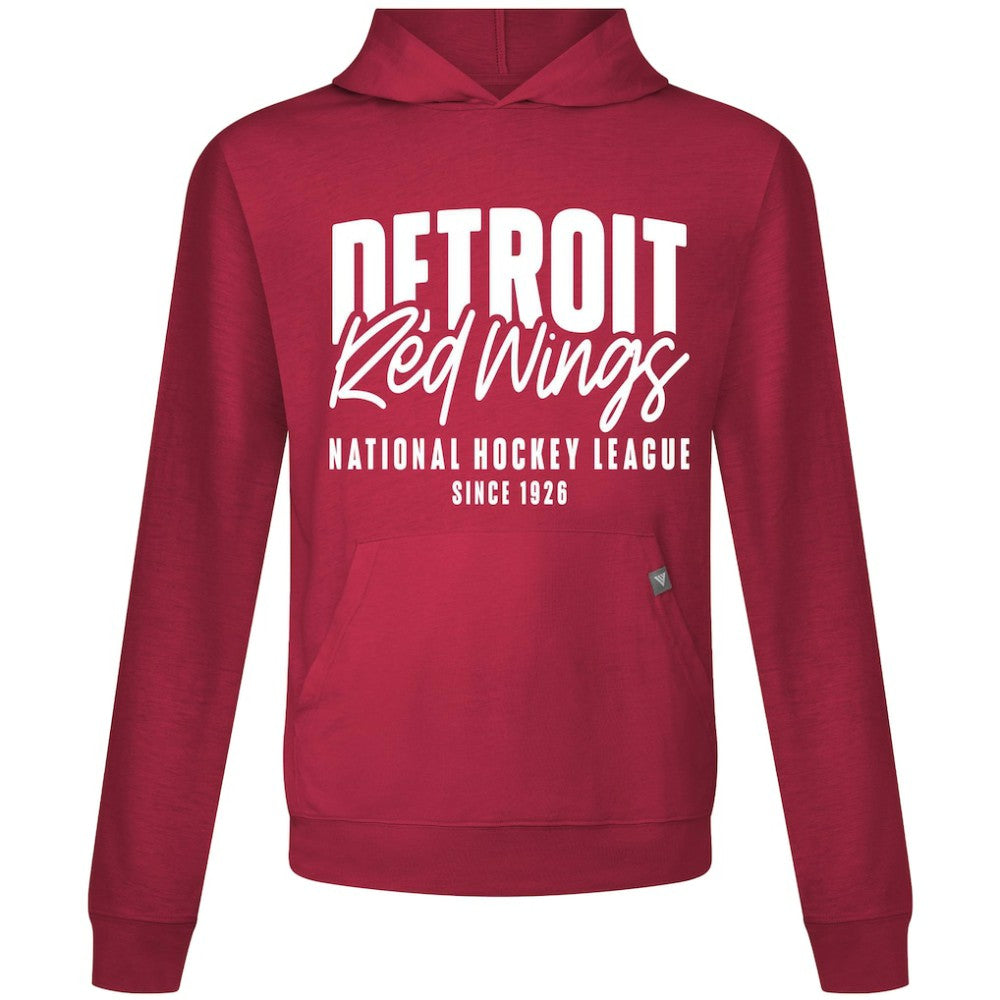 Detroit Red Wings Levelwear Relay Response Pullover Hoodie - Red - NHL