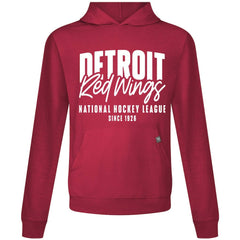 Detroit Red Wings Levelwear Relay Response Pullover Hoodie - Red - NHL
