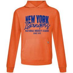 New York Islanders Levelwear Relay Response Pullover Hoodie - Orange - NHL