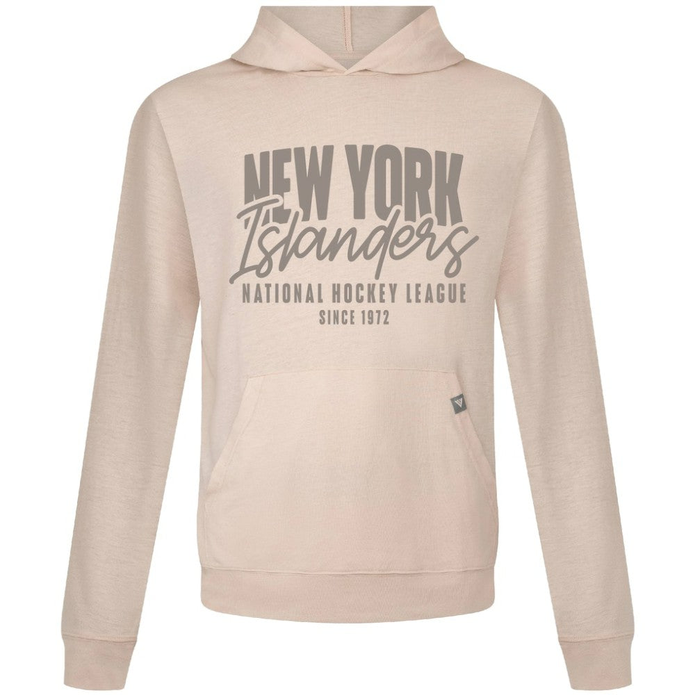 New York Islanders Levelwear Relay Response Pullover Hoodie - Khaki - NHL
