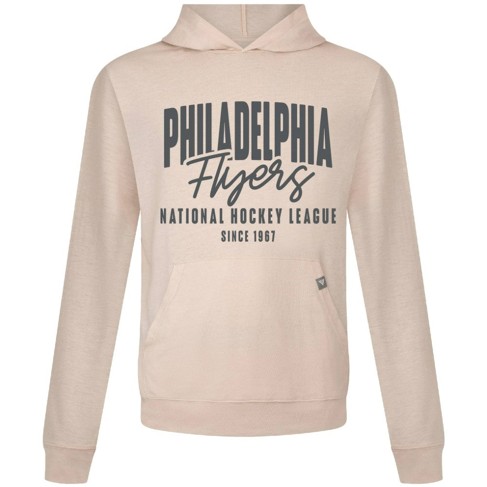 Philadelphia Flyers Levelwear Relay Response Pullover Hoodie - Khaki - NHL