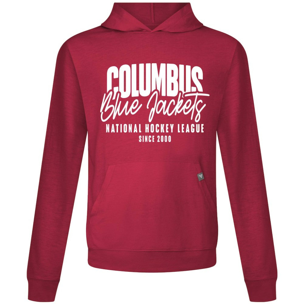 Columbus Blue Jackets Levelwear Relay Response Pullover Hoodie - Red - NHL