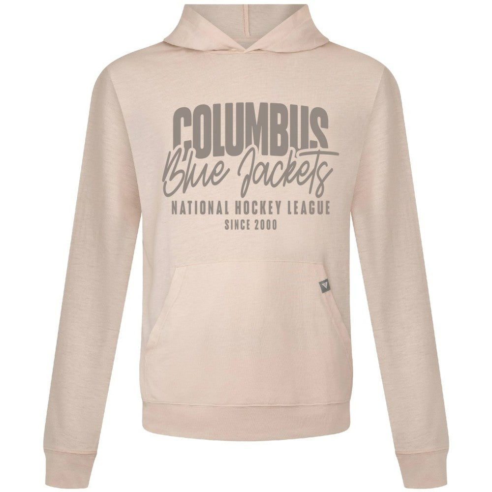 Columbus Blue Jackets Levelwear Relay Response Pullover Hoodie - Khaki - NHL