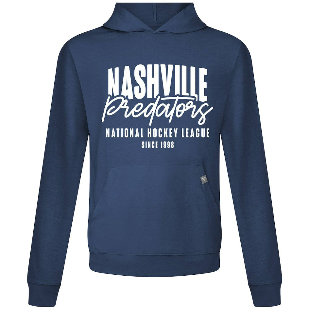 Nashville Predators Levelwear Relay Response Pullover Hoodie - Navy - NHL