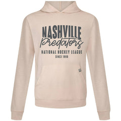 Nashville Predators Levelwear Relay Response Pullover Hoodie - Khaki - NHL