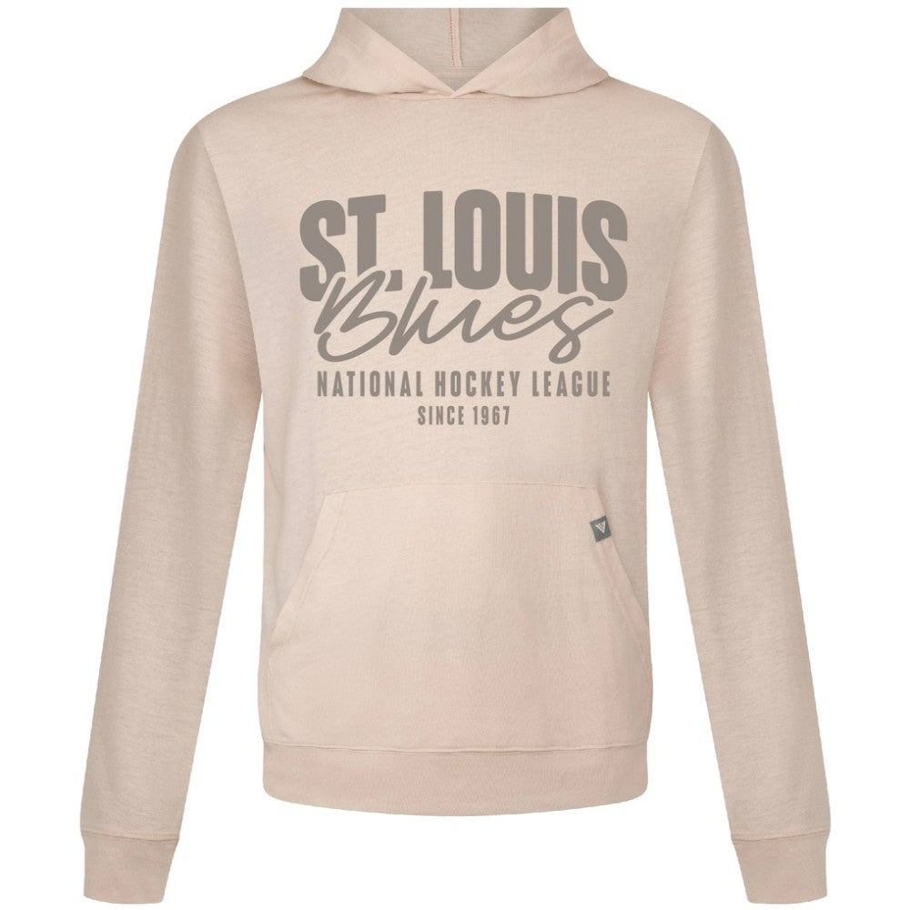 St. Louis Blues Levelwear Relay Response Pullover Hoodie - Khaki - NHL