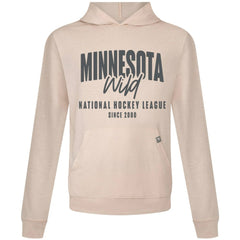 Minnesota Wild Levelwear Relay Response Pullover Hoodie - Khaki - NHL