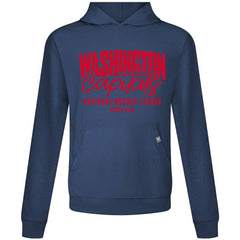 Washington Capitals Levelwear Relay Response Pullover Hoodie - Navy - NHL