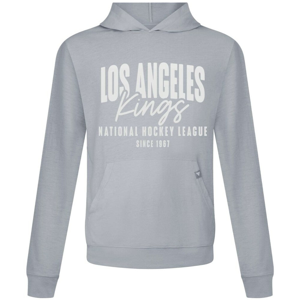 Los Angeles Kings Levelwear Relay Response Pullover Hoodie - Gray - NHL