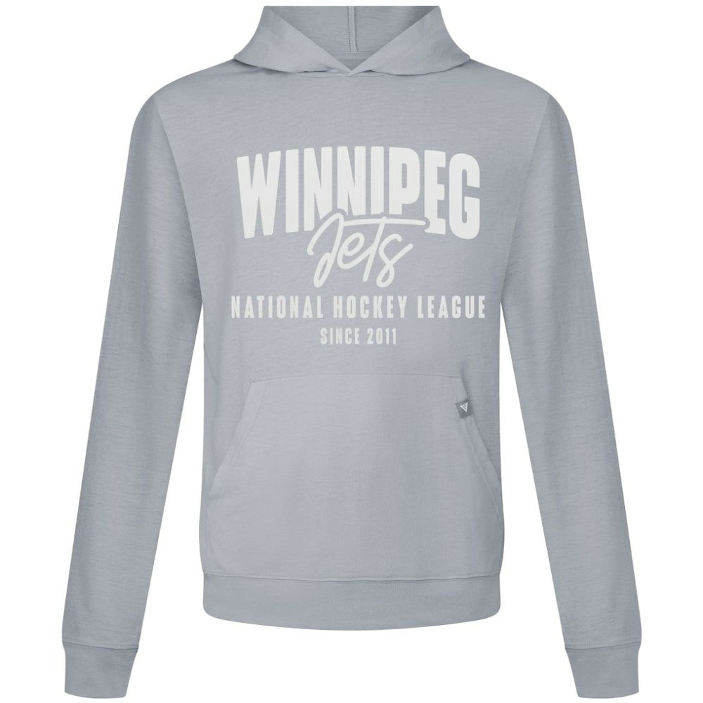 Winnipeg Jets Levelwear Relay Response Pullover Hoodie - Gray - NHL