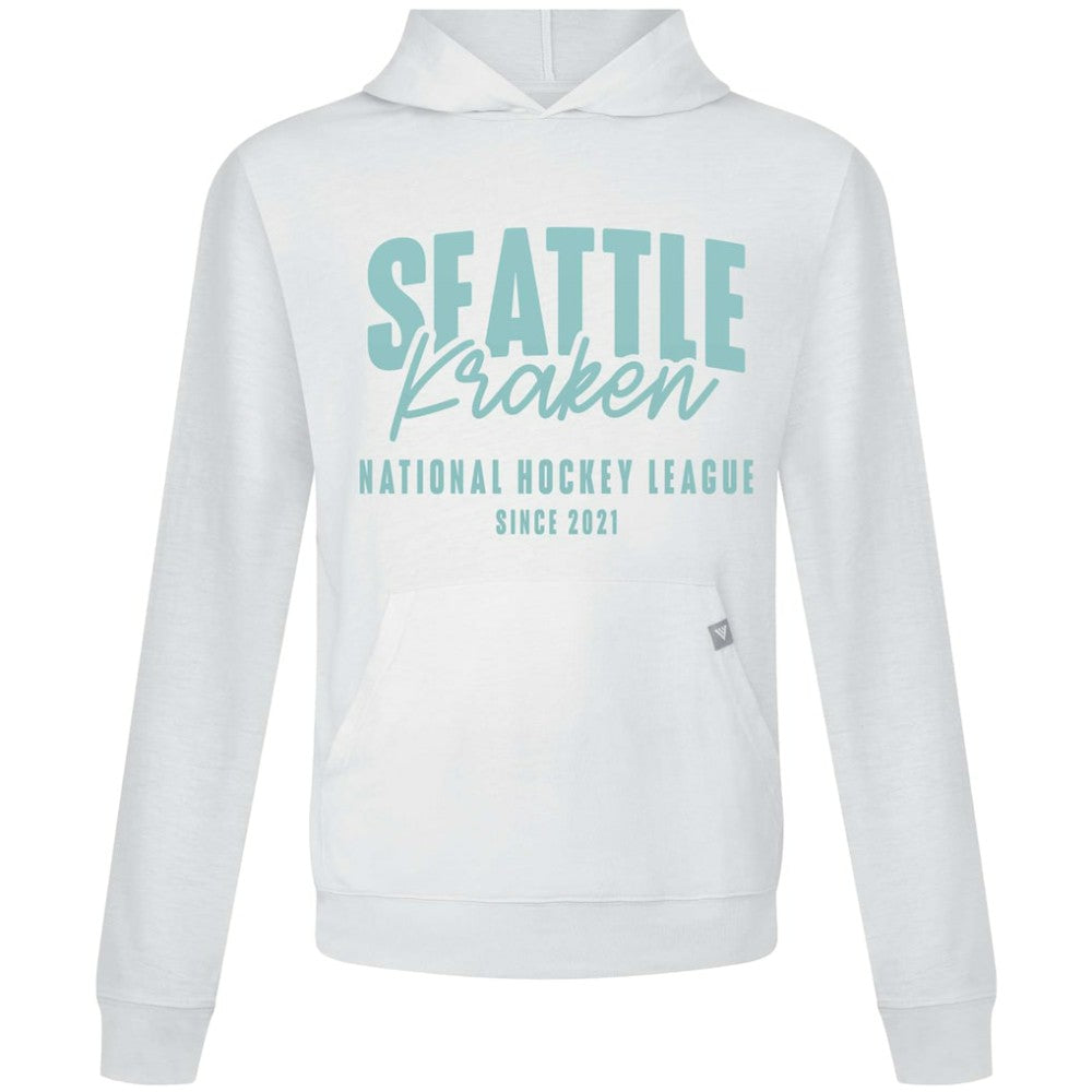Seattle Kraken Levelwear Relay Response Pullover Hoodie - White - NHL