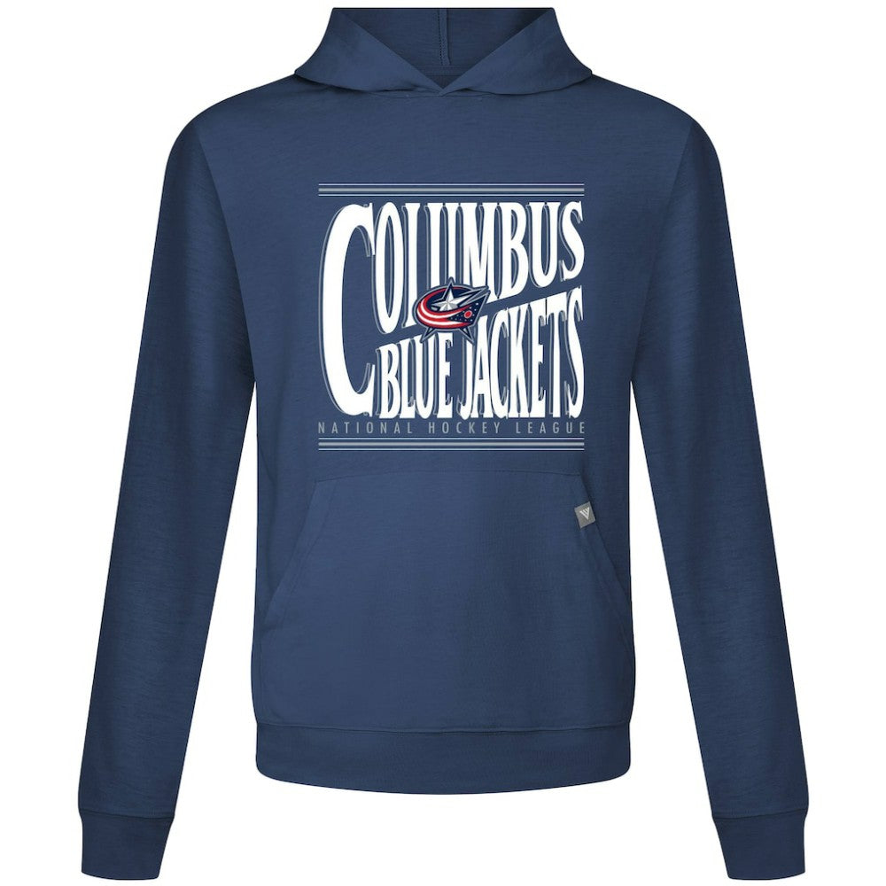 Columbus Blue Jackets Levelwear Relay Powerhouse Pullover Hoodie - Navy - NHL