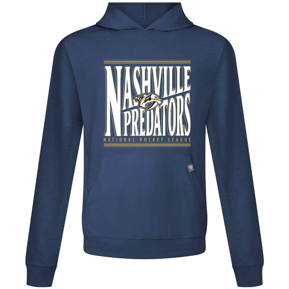 Nashville Predators Levelwear Relay Powerhouse Pullover Hoodie - Navy - NHL