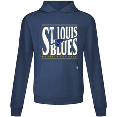 St. Louis Blues Levelwear Relay Powerhouse Pullover Hoodie - Navy - NHL