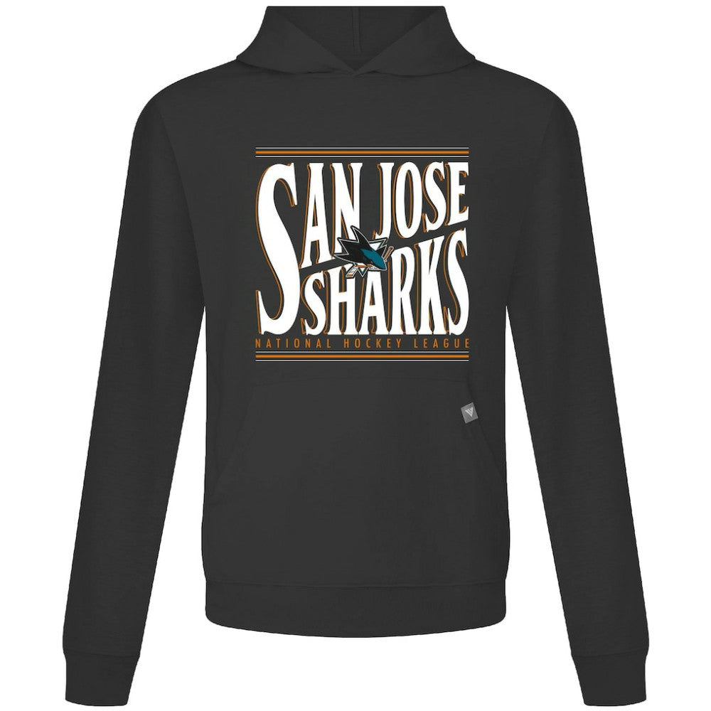 San Jose Sharks Levelwear Relay Powerhouse Pullover Hoodie - Black - NHL