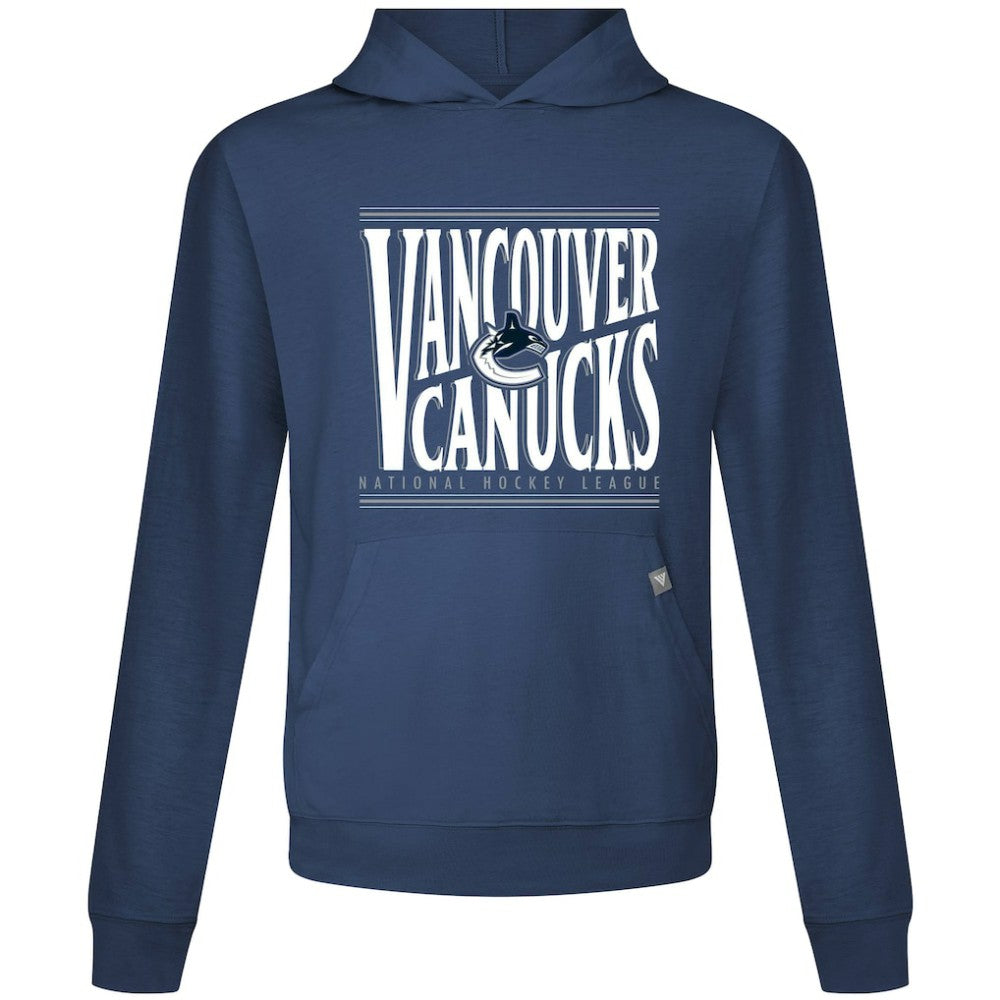 Vancouver Canucks Levelwear Relay Powerhouse Pullover Hoodie - Navy - NHL
