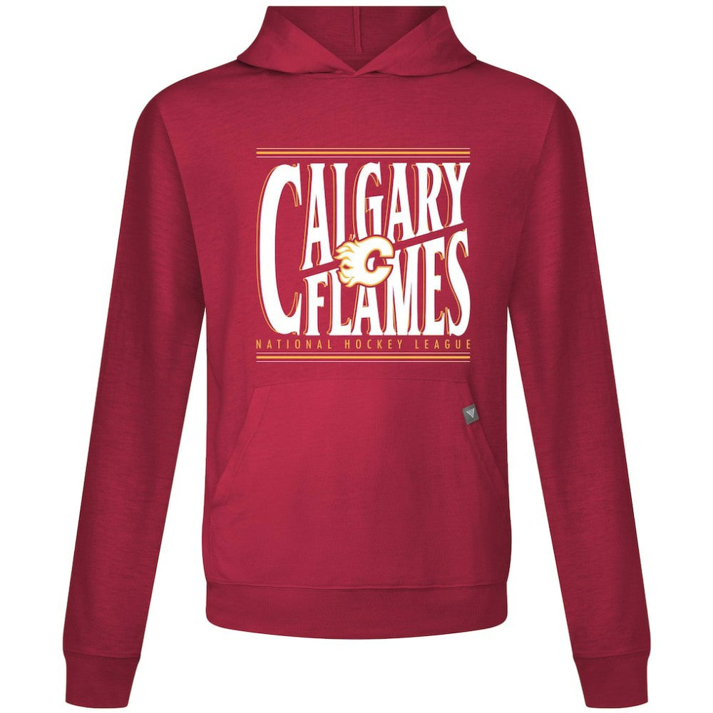 Calgary Flames Levelwear Relay Powerhouse Pullover Hoodie - Red - NHL