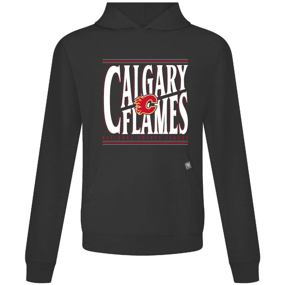 Calgary Flames Levelwear Relay Powerhouse Pullover Hoodie - Black - NHL