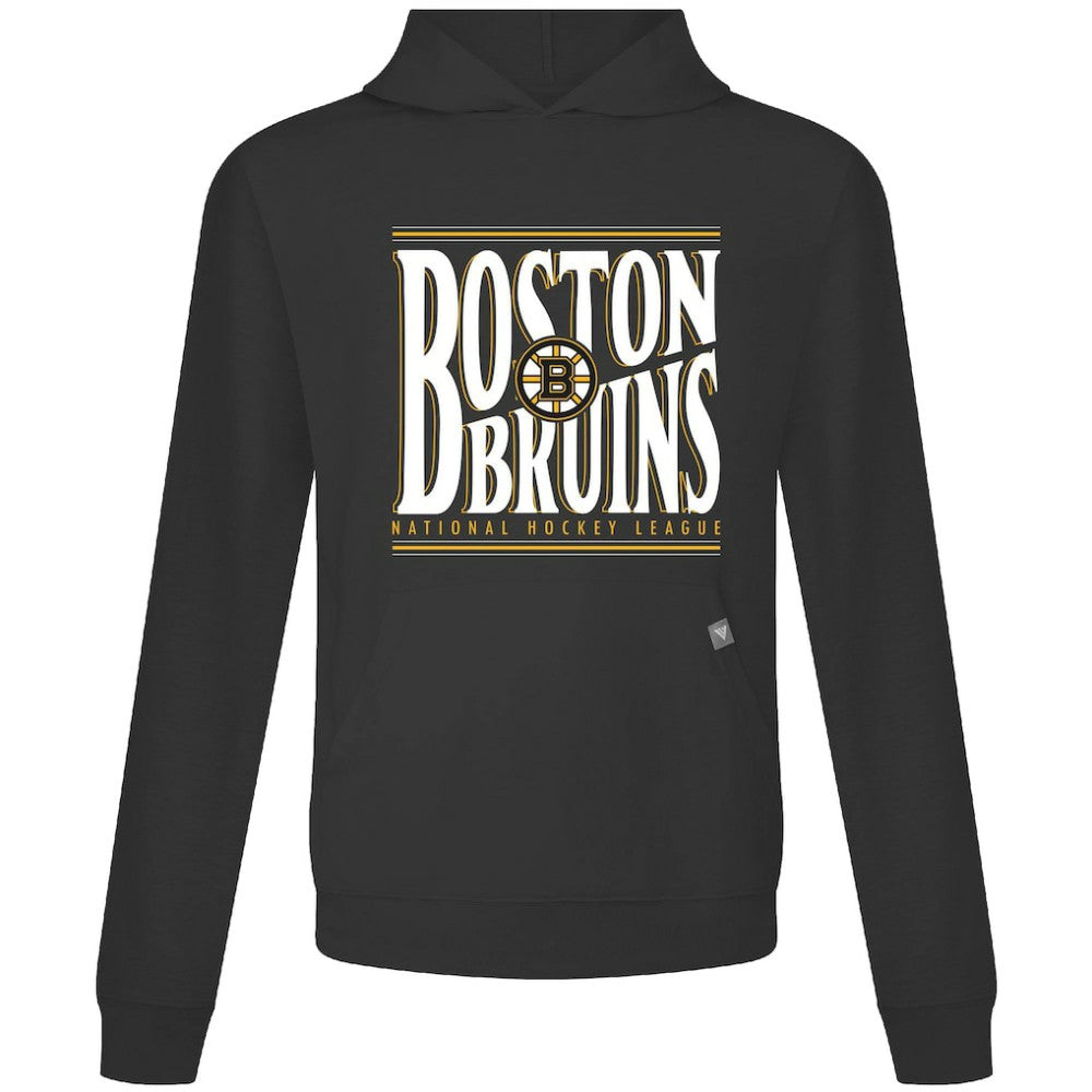 Boston Bruins Levelwear Relay Powerhouse Pullover Hoodie - Black - NHL