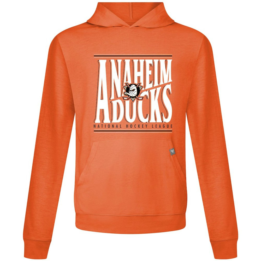 Anaheim Ducks Levelwear Relay Powerhouse Pullover Hoodie - Orange - NHL