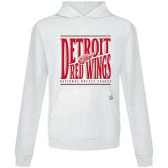 Detroit Red Wings Levelwear Relay Powerhouse Pullover Hoodie - White - NHL