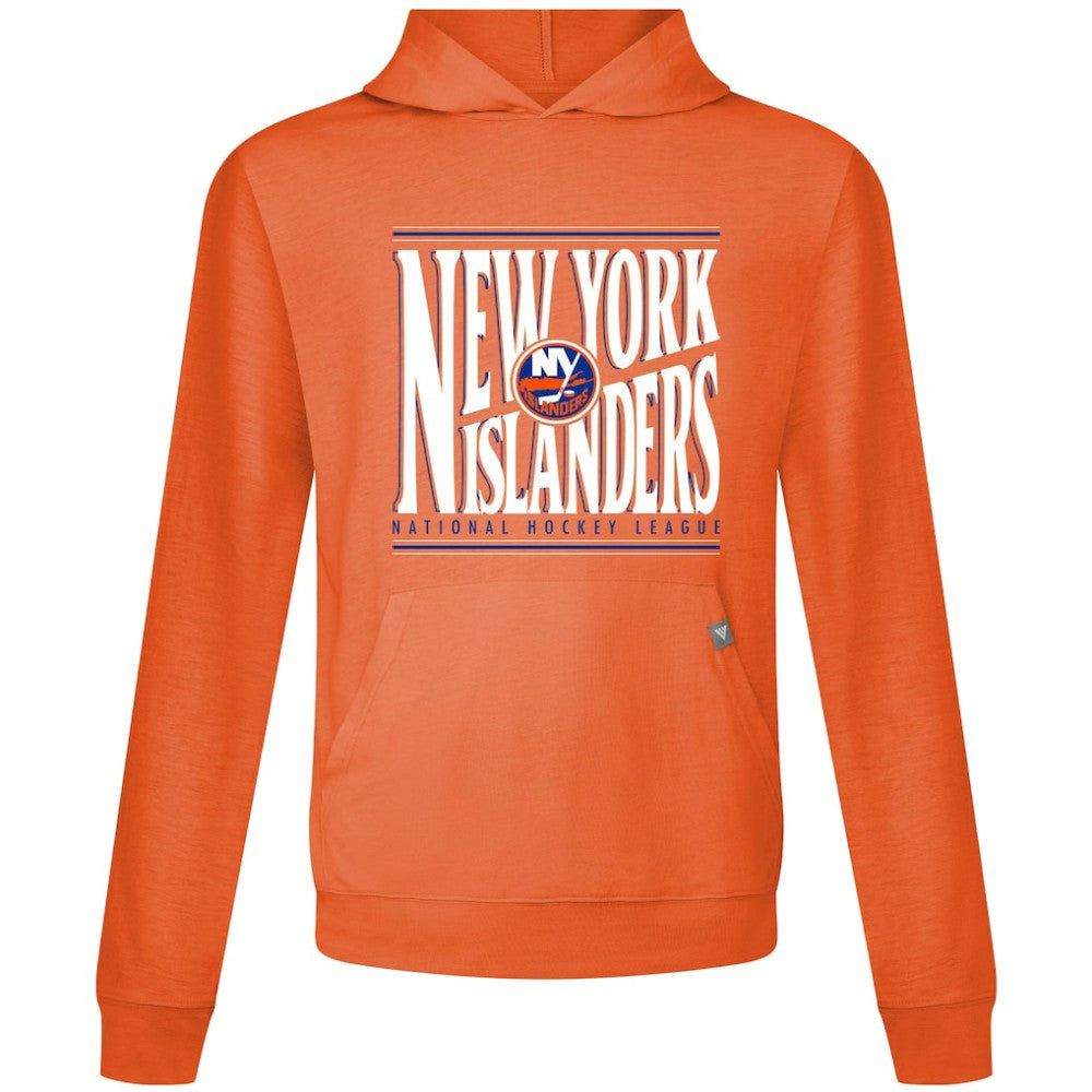 New York Islanders Levelwear Relay Powerhouse Pullover Hoodie - Orange - NHL