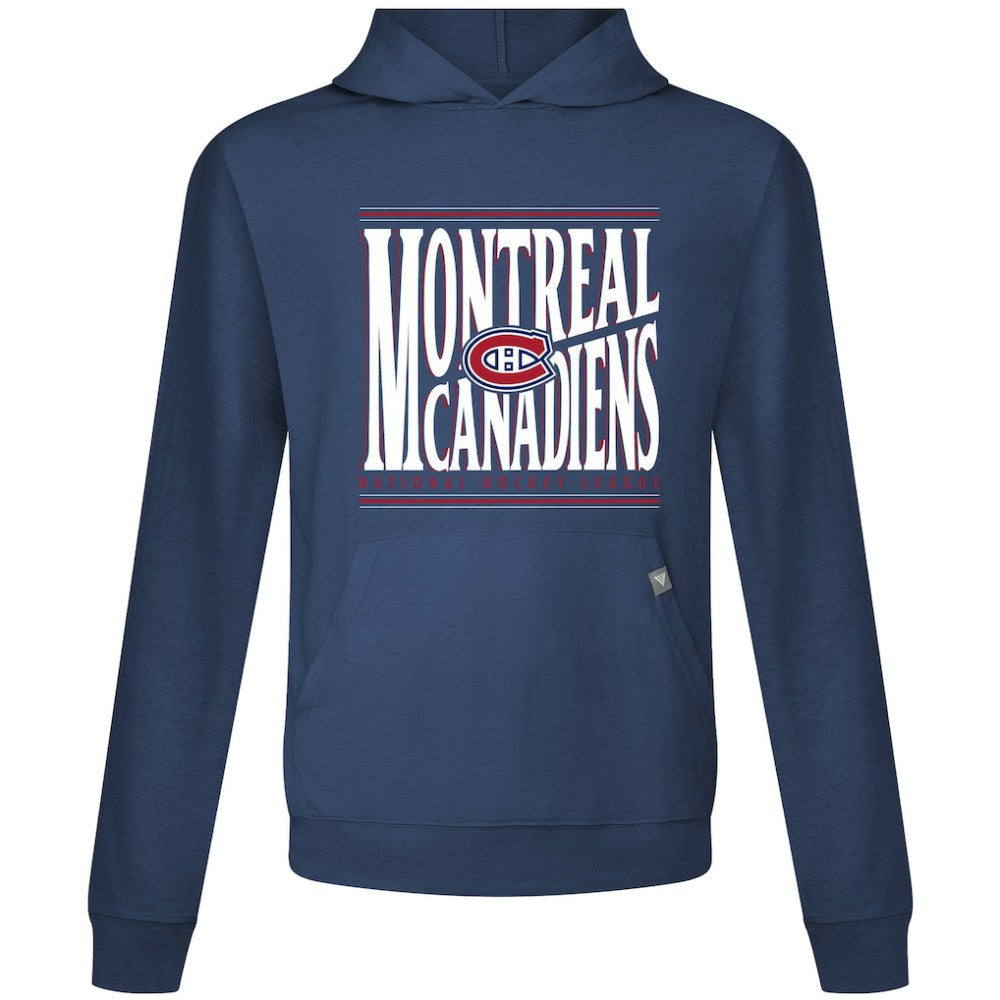 Montreal Canadiens Levelwear Relay Powerhouse Pullover Hoodie - Navy - NHL