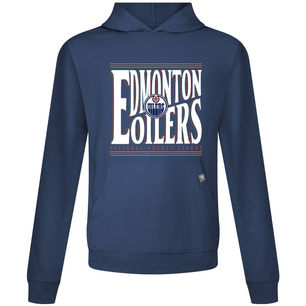 Edmonton Oilers Levelwear Relay Powerhouse Pullover Hoodie - Navy - NHL