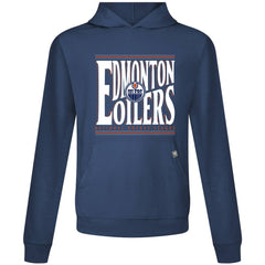 Edmonton Oilers Levelwear Relay Powerhouse Pullover Hoodie - Navy - NHL