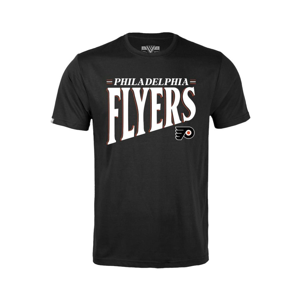 Philadelphia Flyers Levelwear Youth Little Richmond Tally T-Shirt - Black - NHL
