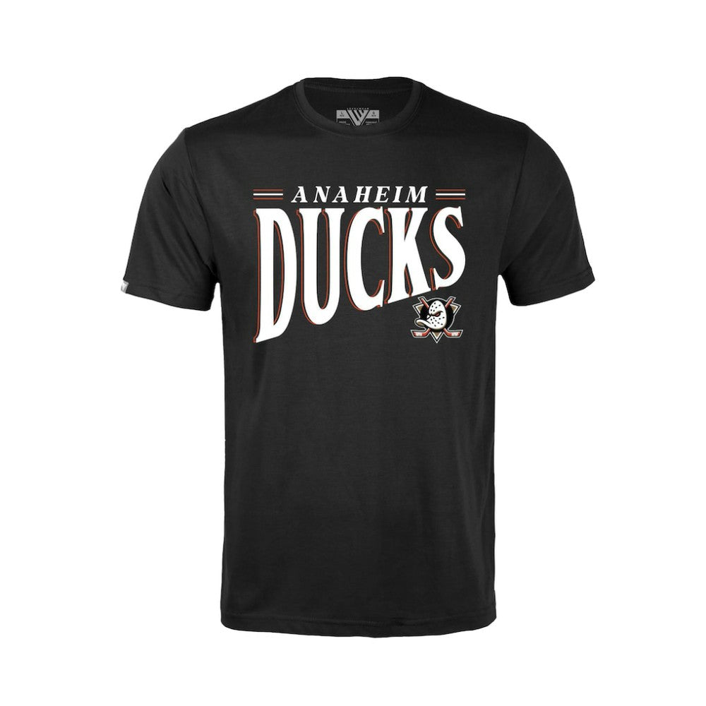 Anaheim Ducks Levelwear Youth Little Richmond Tally T-Shirt - Black - NHL