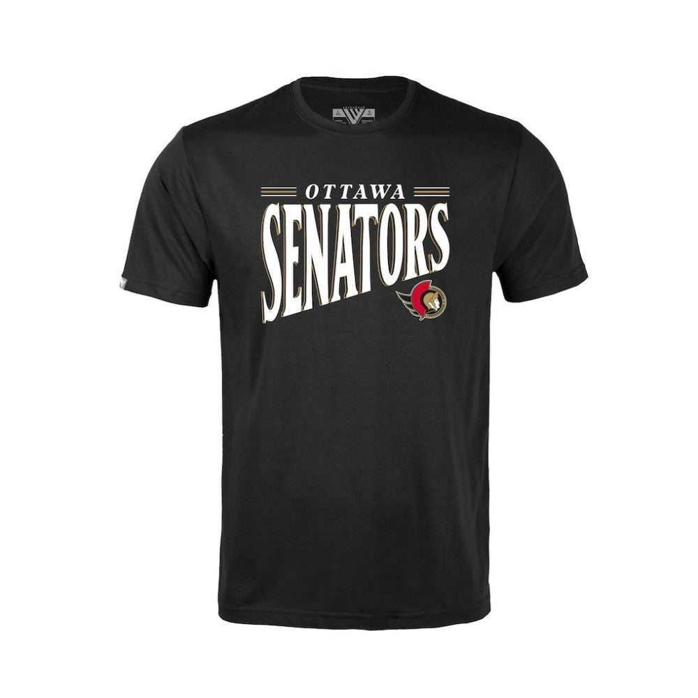 Ottawa Senators Levelwear Youth Little Richmond Tally T-Shirt - Black - NHL