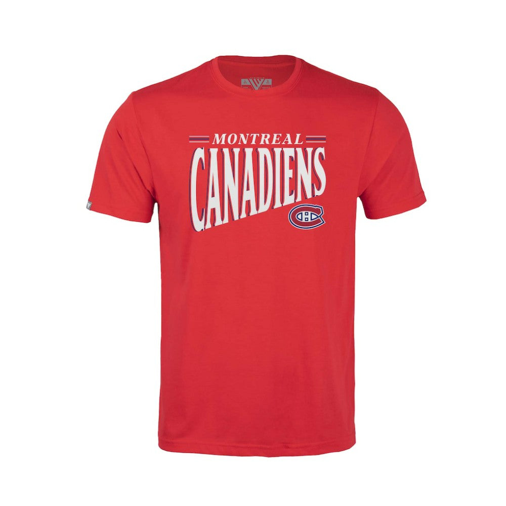 Montreal Canadiens Levelwear Youth Little Richmond Tally T-Shirt - Red - NHL
