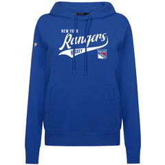 New York Rangers Levelwear Women's Adorn Glide Pullover Hoodie - Royal - NHL