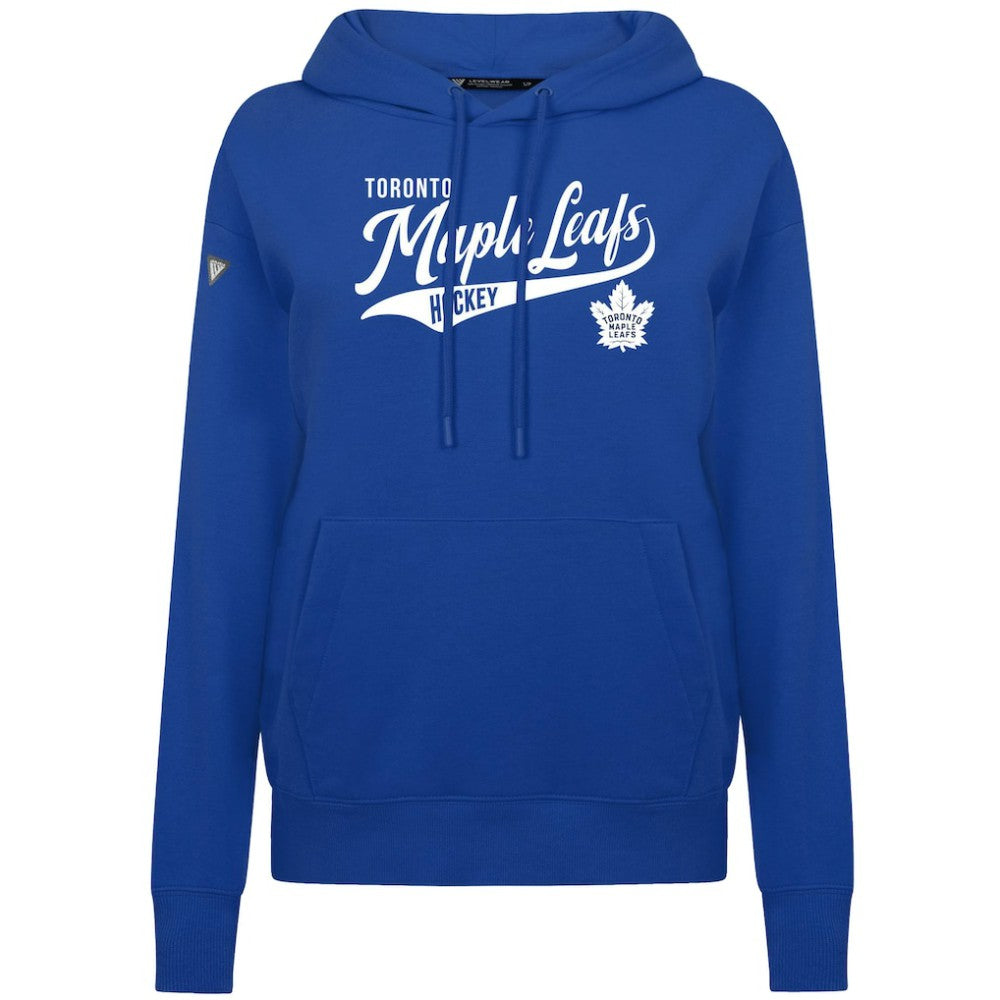 Toronto Maple Leafs Levelwear Women's Adorn Glide Pullover Hoodie - Royal - NHL