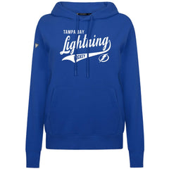 Tampa Bay Lightning Levelwear Women's Adorn Glide Pullover Hoodie - Royal - NHL