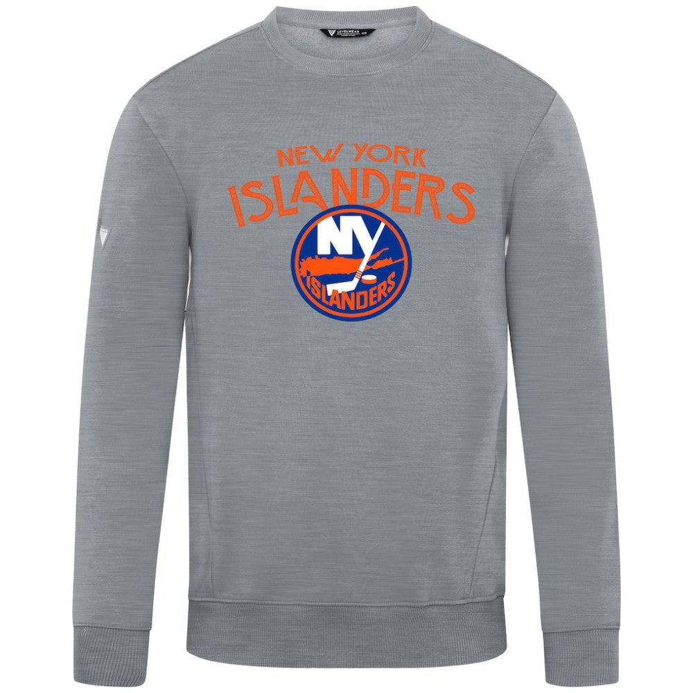 New York Islanders Levelwear Zane Mission Sweatshirt - Gray - NHL