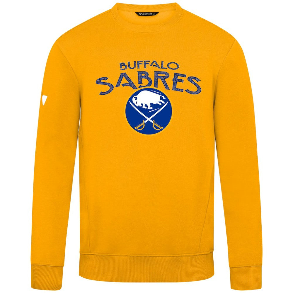 Buffalo Sabres Levelwear Zane Mission Sweatshirt - Gold - NHL