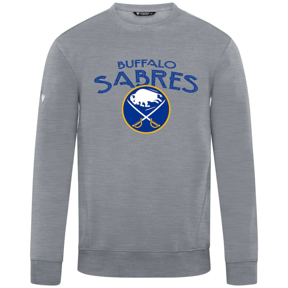 Buffalo Sabres Levelwear Zane Mission Sweatshirt - Gray - NHL